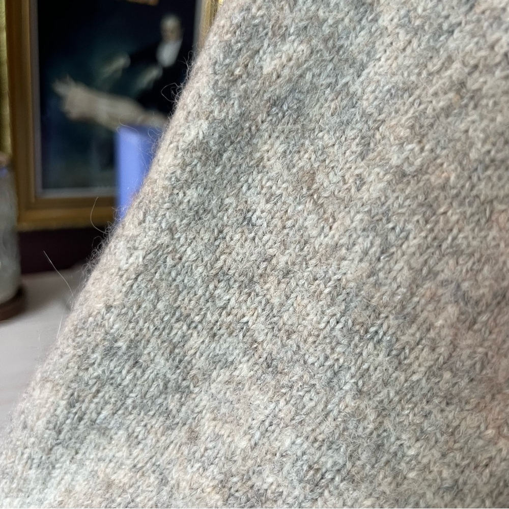Toteme Treviso Cream Gray Wool-Alpaca Blend Cardigan XXS - Picture 8 of 16